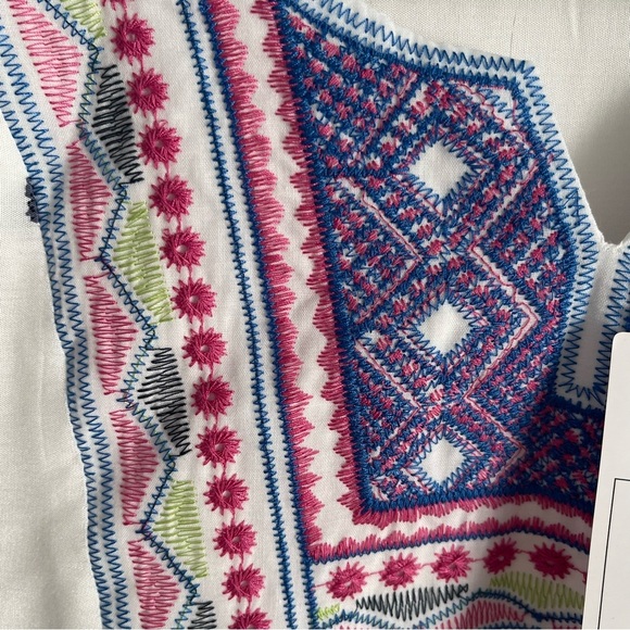 Zoeful women’s embroidered blouse size 3X NWT gives Johnny was vibes boho - Picture 6 of 16